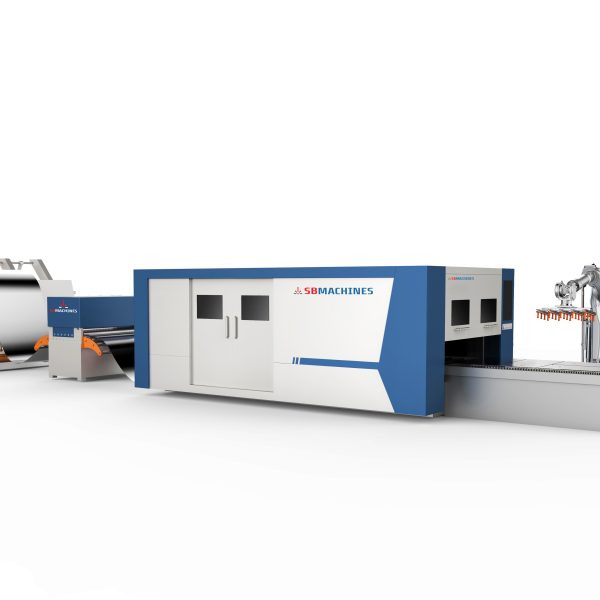SBMachines SU4 Series Coil Laser Cutting Machine — industrial laser equipment by SBM Laser, view 1