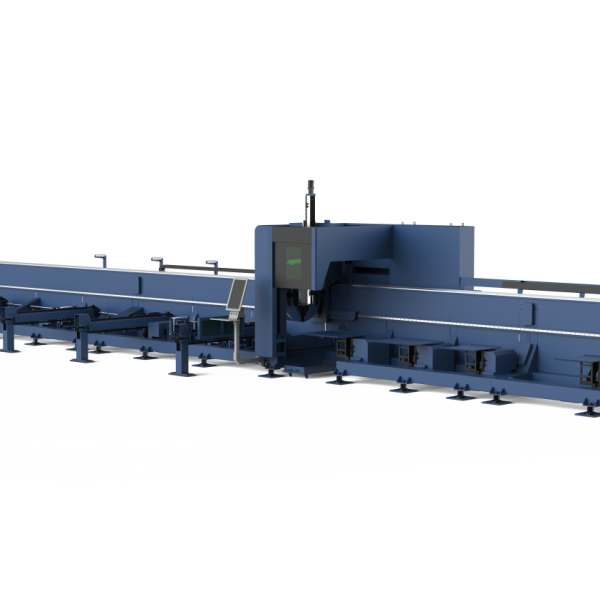 SBMachines PHTS Series Tube Laser Cutting Machine — industrial laser equipment by SBM Laser
