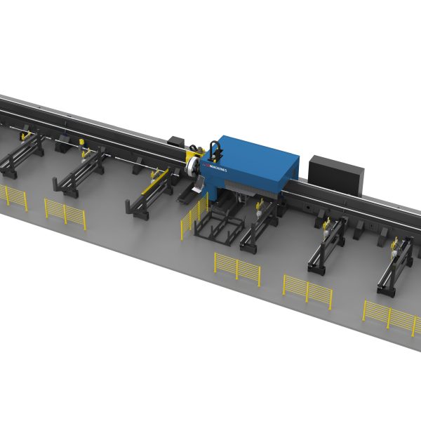 SBMachines PHTS Series Tube Laser Cutting Machine — industrial laser equipment by SBM Laser, view 2
