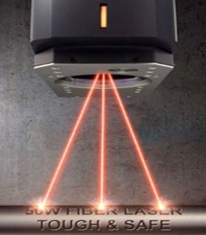 Alta-speed laser marking system for part identification